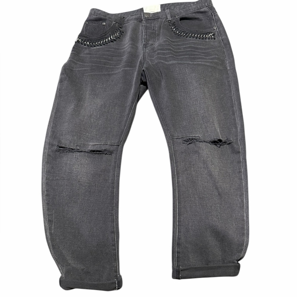 One Teaspoon Dark Gray Denim